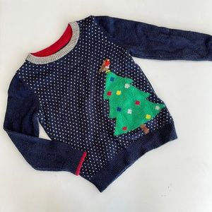 Mini Boden Christmas Wool Blend Sweater